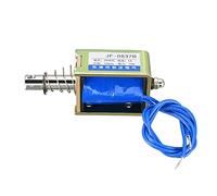 iHaospace JF-1039B DC 24V Stroke Pull Push Type Open Frame Solenoide Electroimán 25N 10 mm