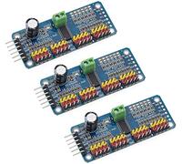 iHaospace pca9685 16 de Channel 12 bits PWM Servo Driver for Arduino Raspberry Pi IIC Interface Servo Shield 3 x PCA9685