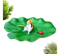 Ihdjasg Betta Fish Tank Decorations - Flotante Cat Angel-Aquarium Modelo Decoración,Decoración de Contenedor de Pescado - para Titulares Principiantes Iniciados Oficina Restaurante Tienda