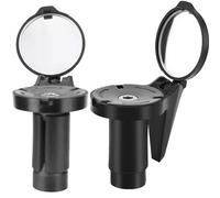 Ihdjasg Espejo para bicicleta, espejo giratorio de 360 ° para fijación al manillar, para bicicleta de carretera y bicicleta de carretera, para exterior, carretera, camping, hombres y mujeres