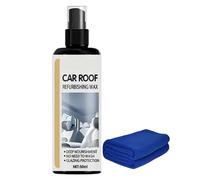 Ihdjasg Espray de restauración para el interior del automóvil, 100 ml, cuidado con paño, embellecedor de coche, para salpicadero, consola central, tiradores de puerta, techo, taxi, sedán
