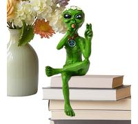 Ihdjasg Figuras De Alienígenas,Figura de Coleccionista de Resina para Mesa | Juguete de Alienígena,para Salpicadero, Interior, Exterior, Jardin, Halloween