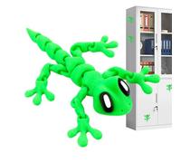 Ihdjasg Lindos imanes de nevera, con articulaciones móviles lindas realistas | Imanes articulados de gecko para niños para refrigerador, para niños y adultos, oficina en casa, gabinete de escritorio