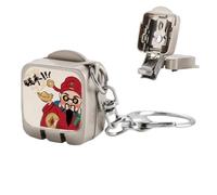 Ihdjasg Llavero cortaúñas | Colgante de corte preciso - Mini colgante para cortaúñas, para adultos, familia y amigos, para uso diario, hogar, interior y exterior