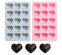 Ihdjasg Molde de Silicona para Hielo | Set de 2 Piezas para Cocina,Fabricador De Hielo - Para Hogar Reuniones Familiares Cumpleaños Bodas Restaurantes Hoteles Picnic Camping