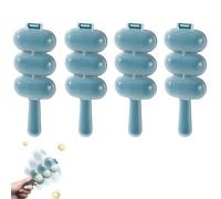 Ihdjasg Onigiri Arancini - Moldeador de bolas de arroz (4 unidades, material apto para alimentos, para hacer sushi, portátil, manual, seguridad, para excursiones, celebraciones familiares, acampadas)