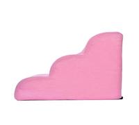 Ihdjasg Pasos para perros, peldaños para mascotas de espuma para perros pequeños y gatos | Escalera de rampa portátil para escalar en el sofá, sofá y cama alta, antideslizante, soporte equilibrado