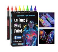 Ihdjasg Rotuladores De Pintura Corporal,18 Piezas Seguros Lavables Colores Vibrantes Temporales | Marcadores De Arte Corporal Para Niños Y Adultos - Para Conciertos, Fiestas Temáticas, Eventos