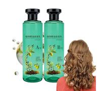 Ihdjasg Tinte para el Cabello - 260ml Crema Reparadora Con Aceites Vegetales Brillo Natural - Pack de 2 Unidades Tinte Capilar - para Cobertura de Canas, Jóvenes, Adultos, Mayores, Peluqueros, Salón y