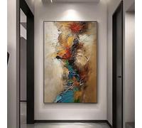 IHHGNB Salvador Dalí, La persistencia de la memoria, relojes, pintura surrealista, póster en lienzo, lámina decorativa para pared, cuadro para sala de estar (80x120cm (31x47in)/Sin marco)