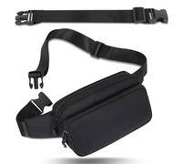 IHIGOGOFA Riñonera Hombre Mujer Deportiva Unisex con Cinturón Ajustable Extendido de 30 cm Riñoneras para Entrenamiento al Aire Libre Viajes Casual Correr Senderismo