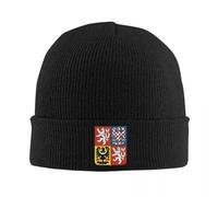 IHIUHGCN Escudo de Armas de la Bandera de la República Checa Gorrocon W Sombreros intermedios para Hombres y Mujeres Gorra de Punto Da illy Gorra de béisbol
