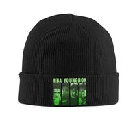 IHIUHGCN Rapero Young Boy Nunca Volvió a Romper Gira Masa 2025 Merch Winter Knit Benie For Unisex Knitted Gorras Bonnet Knit Hat