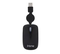 iHome by Lifeworks Technology IH-M200B - Ratón óptico de Viaje (Negro)