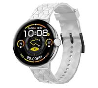 iHoxstrapie Pulsera Compatible con Google Pixel Watch 4 3 45mm, Correa de Reloj Deportiva Suave de Silicona (Blanco)