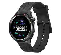 iHoxstrapie Pulsera Compatible con Xiaomi Watch S4 / 5 Pulsera Deportiva de Silicona Elegante Correa de Reloj (Negro)