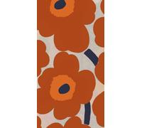 IHR Ideal Home Range Servilletas de cena Marimekko Toallas de mano desechables de papel de 3 capas, 8.5 x 4.5 pulgadas, Unikko (Terracota), 16 unidades