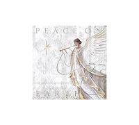 IHR Ideal Home Range - Servilletas de papel Angel 'S Grace gris, 20 unidades, 33 cm x 33 cm