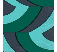 IHR Ideal Home Range - Servilletas de papel Marimekko SAVANNI verde, 20 unidades, 3 capas, 16,5 x 16,5 cm