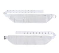 Ihram - Cinturón para hombre Hajj Umrah - Cinturón ajustable para dinero Ihram con bolsillos, cinturón de Hajj a la moda, Umrah Essentials, tamaño libre, Blanco, Talla única, Estilo A