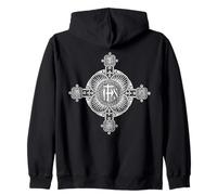 IHS Católica Vintage Cuatro Evangelios de Matthew Mark Luke Sudadera con Capucha
