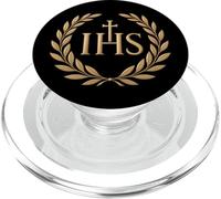 Ihs Crucifix - Iglesia Católica Romana - Jesucristo PopSockets PopGrip para MagSafe