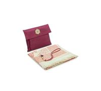 Ihvan Online - Alfombra de Oración Musulmana Con Cuentas y Elegante Bolsa | Janamaz | Sajadah | Suave Alfombra Islámica | Regalos Islámicos