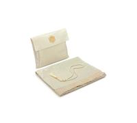 ihvan Online - Alfombra de oración musulmana y cuentas con bolsa de tela elegante portátil, Janamaz, Sajadah, alfombra suave de oraciones islámicas, regalos islámicos para Eid Ramadán, alfombra de