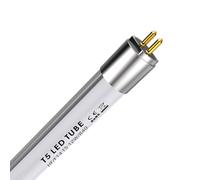 IHYCTV Tubo LED T5 54,9 cm 12 W 1550 lm (130 lm/W), blanco neutro 4000 K, reemplazo fluorescente de 24 W, compatible con EVG G5, difusión 140° antideslumbramiento (1 unidad)