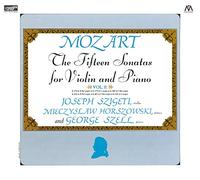 モーツァルト : ヴァイオリン・ソナタ集 II (Mozart : The Fifteen Sonatas for Violin and Piano Vol.II / Joseph Szigeti (violin) | Mieczyslaw Horszowski (piano) | George Szell (piano)) [2XRCD]