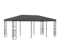 Iiaky Cenador Tela Gris Antracita 3x6 m Carpas para Fiestas pergola Coche Exterior