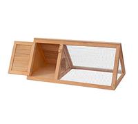 Iiaky Conejera Jaula de Animales de Madera Exterior Gato Caseta Casa Perro Conejera De Madera
