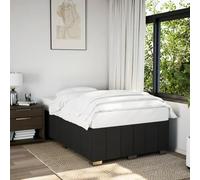 Iiaky Estructura de Cama sin colchón somier Estructura Cama Base de Cama Bed Frame Mueble camatela Negro 120x190 cm // 3284820