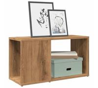 Iiaky Mueble de TV Madera Mueble TV Salon Mueble TV Madera Mesa Television Salon Mueble salón TV de ingeniería Roble Artisan 60x24x32 cm