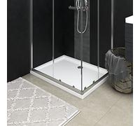 Iiaky Plato de Ducha Rectangular ABS 80x100 cm Platos De Ducha Y Mamparas Plato Duchas