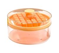 iice Cube Tray - iice Cube Moulds - Cubes Maker With Container | Press-Release Icing Cubes Mould With Lid | Kitchen Tray Set For Coffee Bar Home Cocktail Parties Café Restaurant Hotel Wedding Use