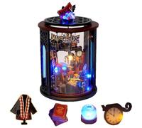 iiecrKiie Kit de casa de muñecas en miniatura, kit de casa en miniatura con muebles y LED, kit de casa de muñecas de madera, el mejor regalo de cumpleaños