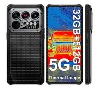 IIIF150 Raptor Imagen Térmica Telefonos Moviles Resistente 5G, 32GB+512GB Móvil Irrompible, 6.78" AMOLED, 10000mAh/65W GAN, Dimensity 920, 50MP+64MP Visión Nocturna, IP68/IP69K, 5G Dual SIM NFC