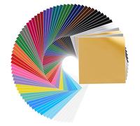 iImagine Vinilo 72 Unidades, 30,48 x 30,48 cm, Láminas de Vinilo Adhesivas para Máquinas de Corte, para Tazas y Ventanas de Coche