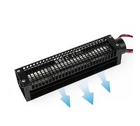 IINCOOY Ventilador de Tambor de Flujo Cruzado Negro | Carcasa de acero al carbono, motor silencioso, impulsor agrandado, adecuado for diversas ocasiones.(30190,24V)