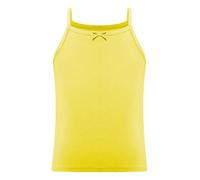 iiniim Camisola de Tirantes Finos Niñas Camiseta de Gimnasia sin Manga Top Deportivo Correr Yoga 2-12años Amarillo 11-12 años