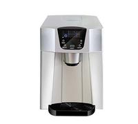 IIPOSAQQ HLR Ice Makers Portable Electric Clear Ice Maker Machine Stainless Steel Countertop Ice Making Machine Ice 33 Lbs per Day Real Clear Ice Cubes Actual Ice Crystal Clear Ice Portable Ice Maker