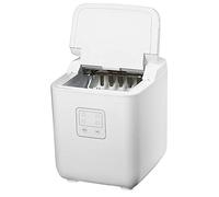 IIPOSAQQ Ice Cube Machine Ice Maker 15kg/33lbs per Day 6-12 min Prep Time 2.1L Tank Self-Cleaning Program Security Switch Quiet Stainless Steel