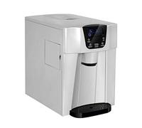 IIPOSAQQ Ice Cube Maker Portable Ice Maker Countertop Ice Machine 33 lbs of Ice per 24 Hours Ice Cubes Ready in 7-11 Mins Stainless Steel Ice Making Machine