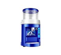 IIPOSAQQ Ice Machine Ice Maker Safety Portable Ice Machine Automatic Adjustable Thickness and Fine Ice Crusher with Convenient Handle Low Noise Can One-Touch Start Switch