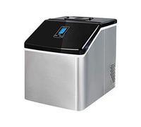 IIPOSAQQ Ice Machine Ultra Compact Portable Ice Maker with LCD Display Adopt Copper-Aluminum Finned Condenser Ice Machine Produces 25kg of Ice per 24 Hours