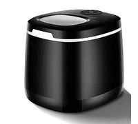 IIPOSAQQ Ice Maker Commercial Countertop Small and Large Bullet Ice Smart Quiet Ice Maker 9 Cubes Ready in 7 Mins Portable Freestanding Ice Maker Machine for Home with Ice Scoop Basket Black