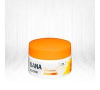 IISANA Vitamina C Crema de día 50 ml para todo tipo de piel, con ácido hialurónico y extracto de pomelo, SPF 15