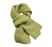 IISEEUU Bufandas Mujeres Calientes Multicolor De Bufandas Suaves De Invierno-Verde Oliva-160 * 20cm