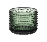 Iittala 1070557 - Portavelas (Cristal, 7,6 x 7,6 x 6,4 cm), Color Verde